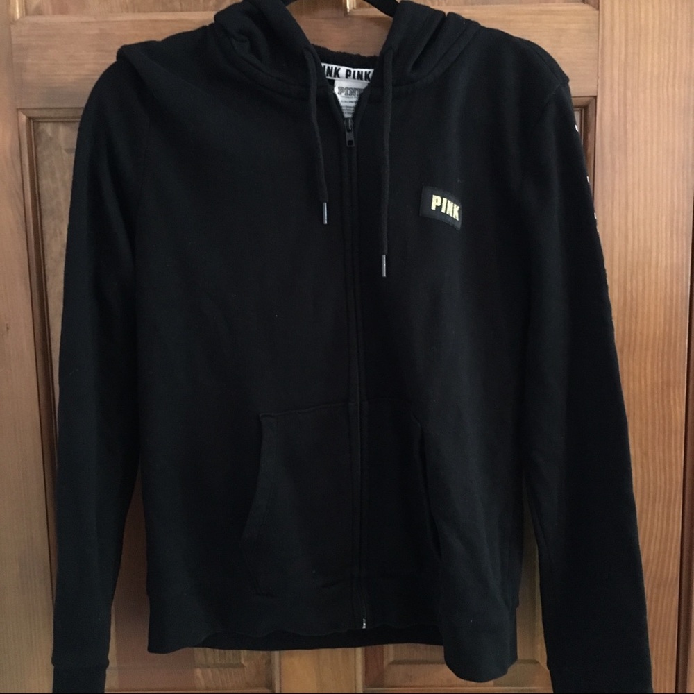 PINK VICTORIAS SECRET ZIP UP